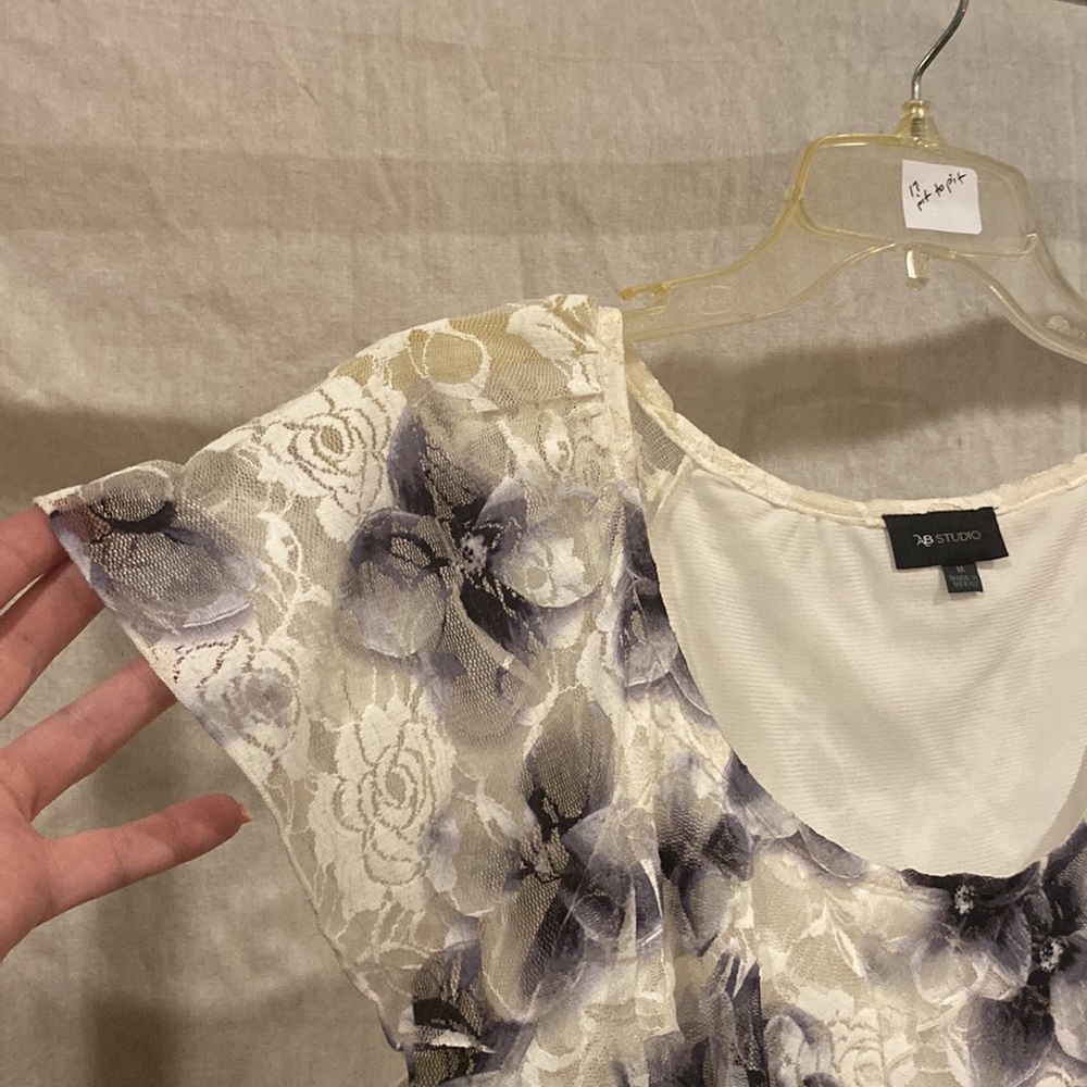 Layered ruffle top - Picture 6 of 8